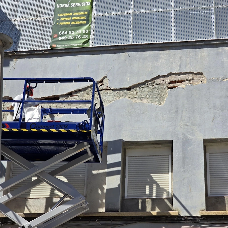 Reformas de fachada en Ceuta